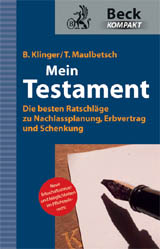 Abbildung Buch: Mein Testament
